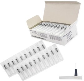 Agulha Hipodérmica Descartável 25 X 0,70 Mm (Preta) 22G X 1” - 100 Unid - BD